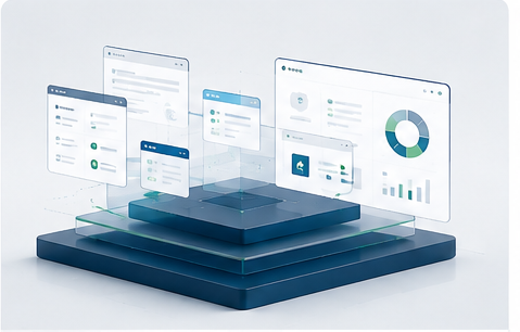 Application support and managed services visual